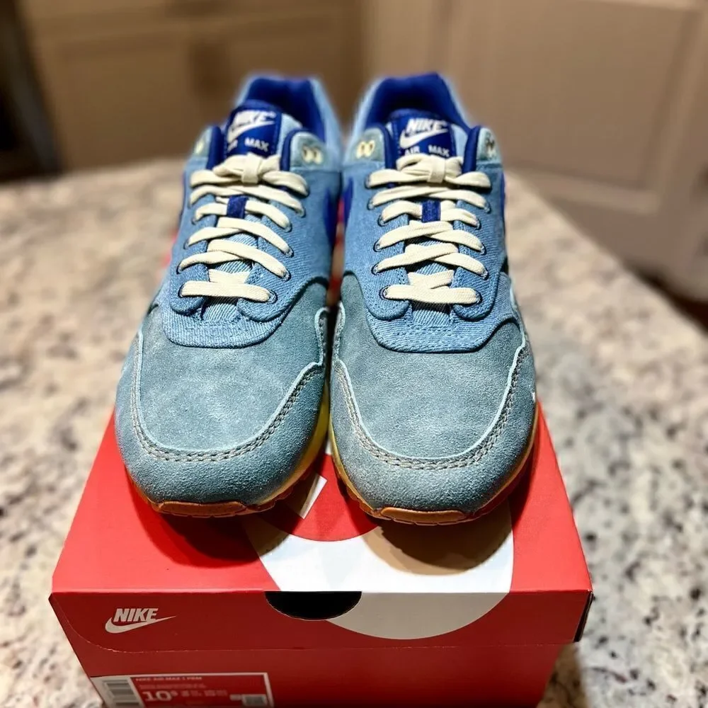 Nike Air Max 1 PRM “Dirty Denim” Size 10M only